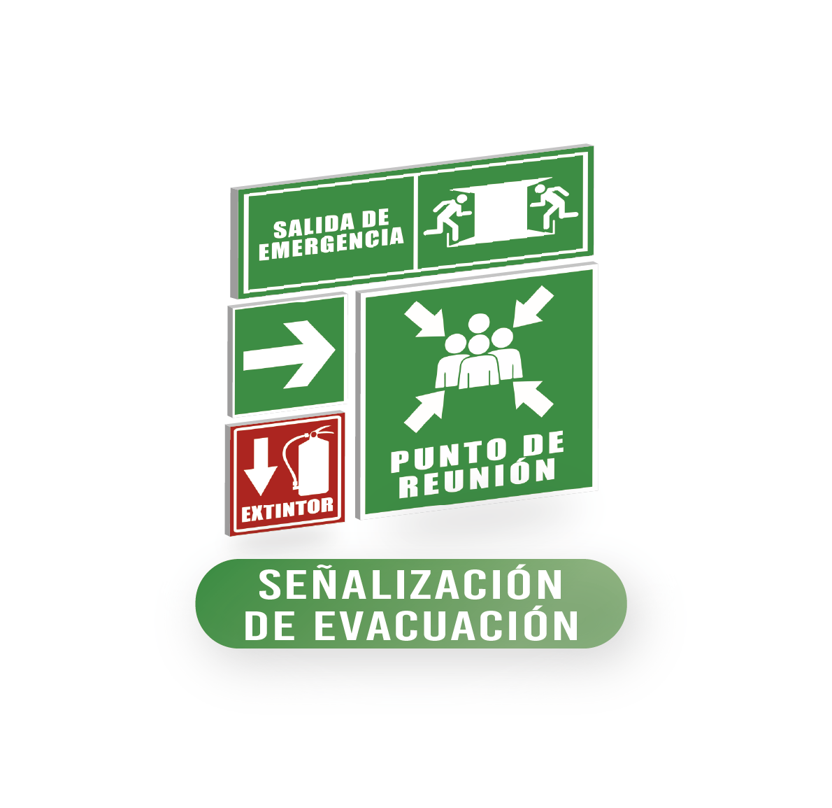 Señalización de evacuación